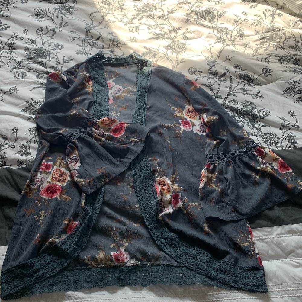 Slate Blue cardi